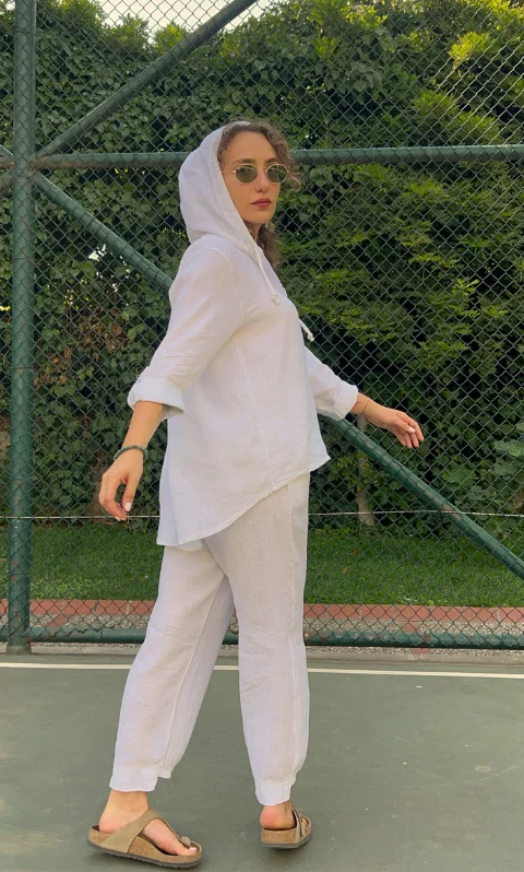 Cora Keten Takım Beyaz