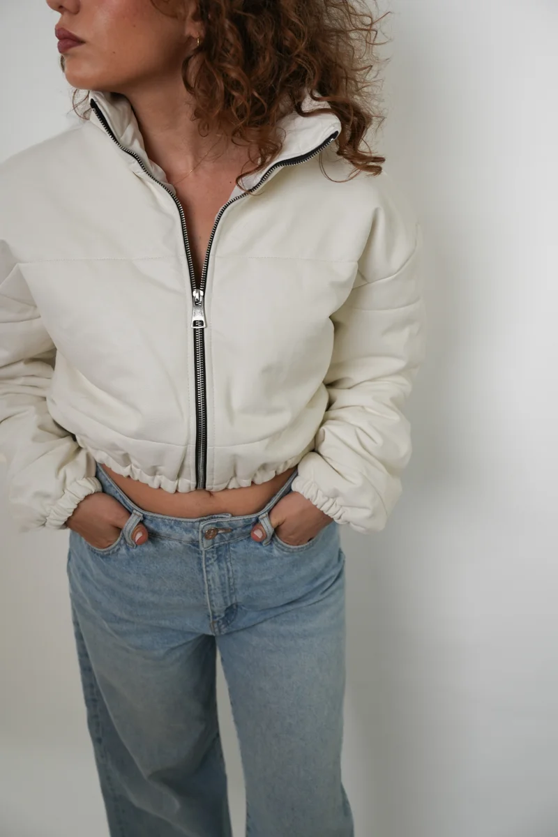 Denise Cropped Pofuduk Ceket